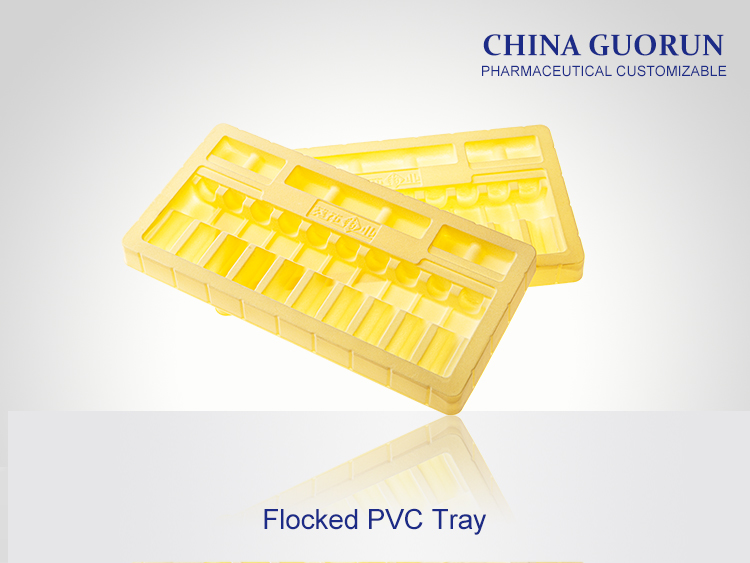 Flocked PVC Tray